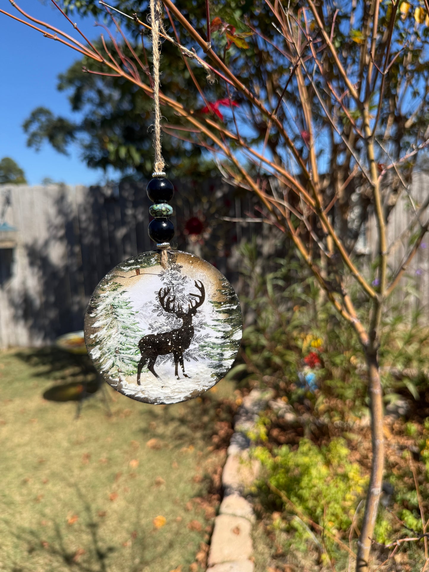 Hand Painted Wooden Ornaments