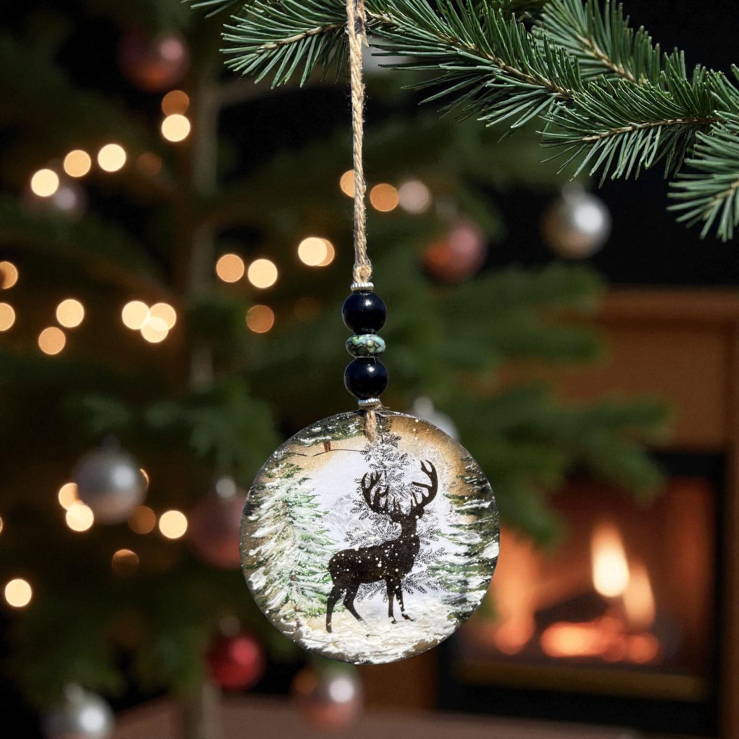 Hand Painted Wooden Ornaments