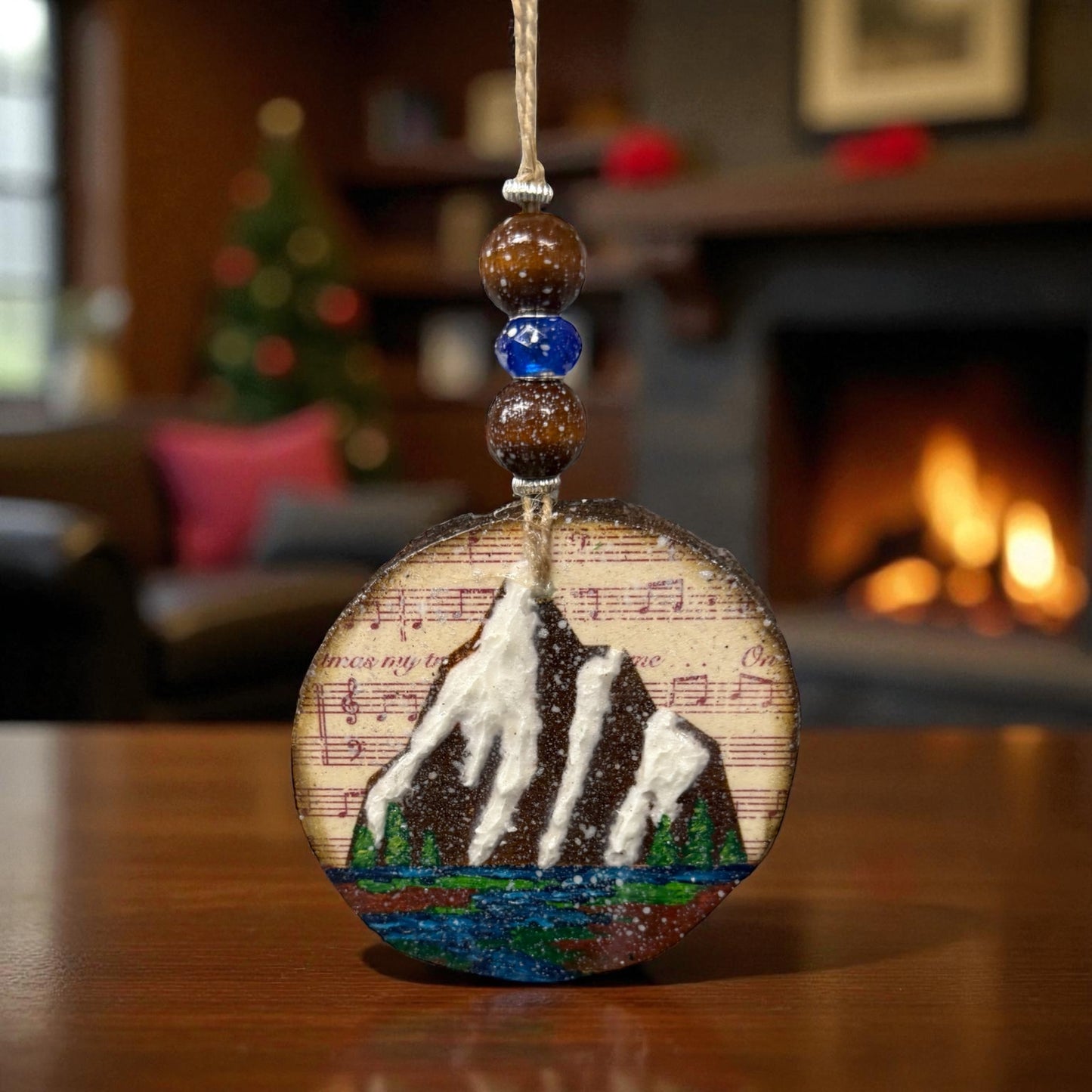 Hand Painted Wooden Ornaments