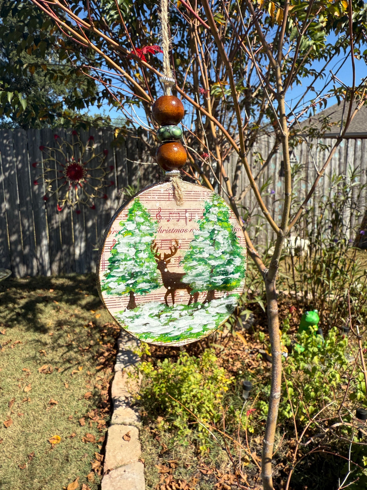 Hand Painted Wooden Ornaments