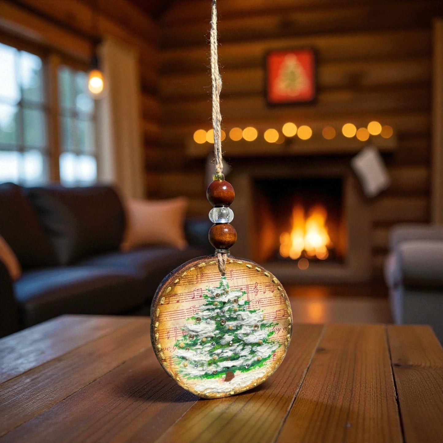 Hand Painted Wooden Ornaments