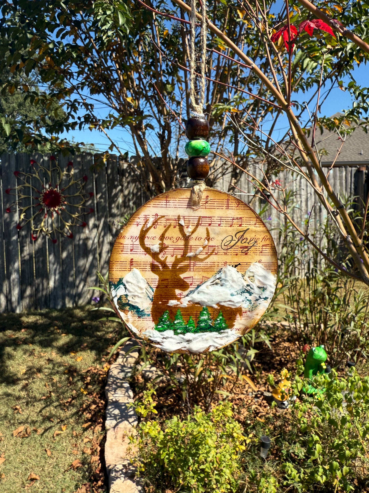 Hand Painted Wooden Ornaments