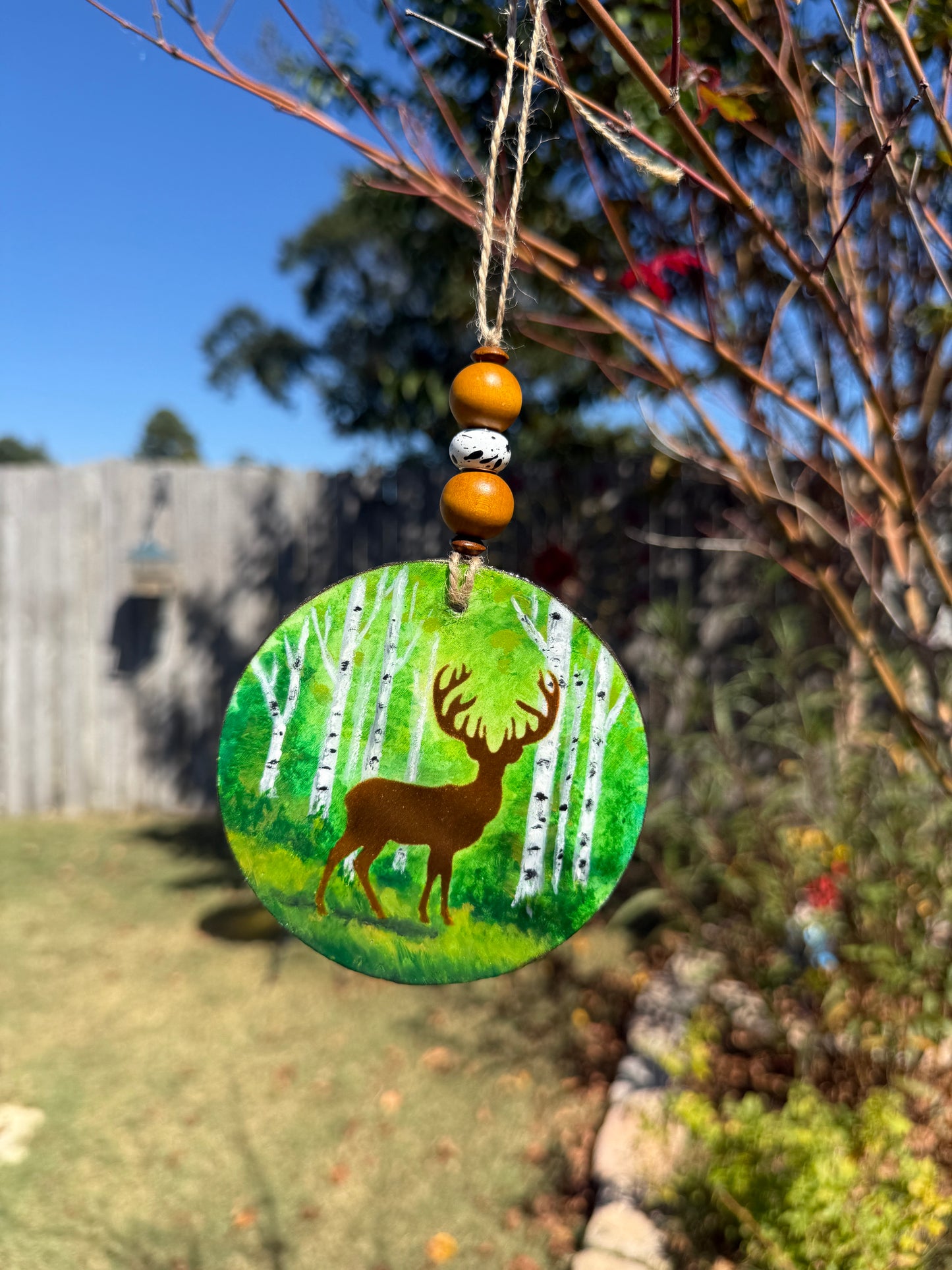 Hand Painted Wooden Ornaments