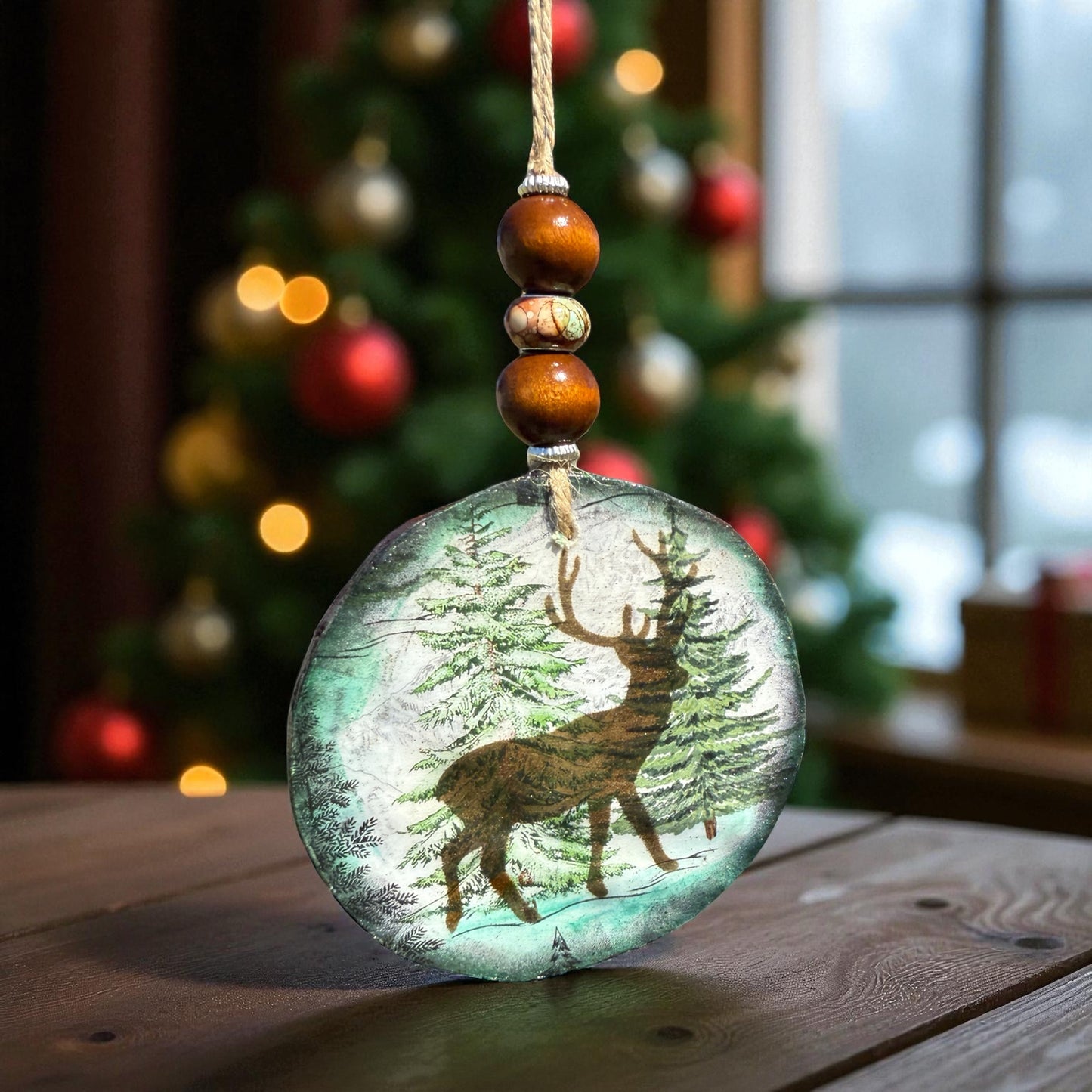 Hand Painted Wooden Ornaments