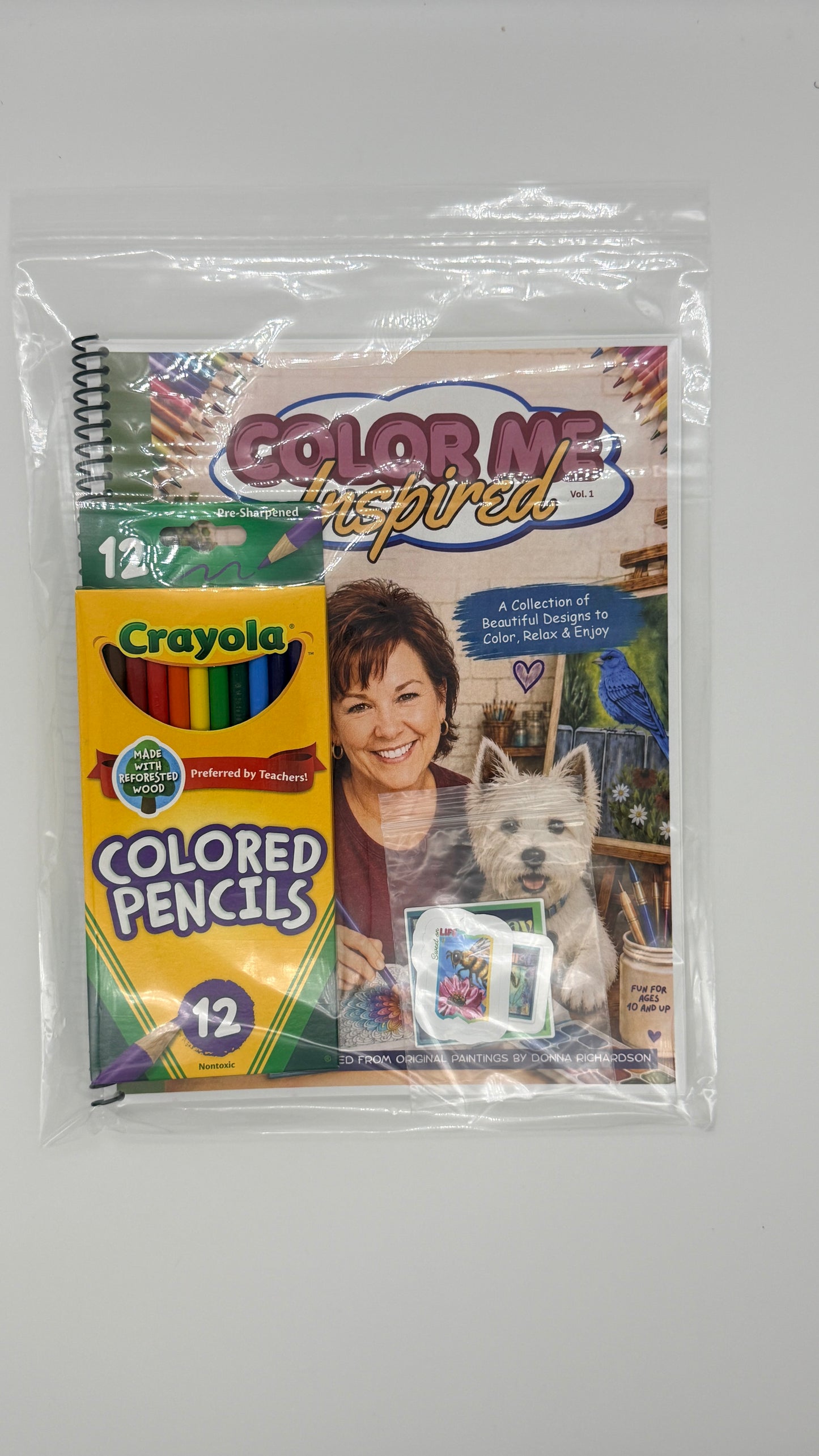 Color Me Inspired - Vol. 1 Artist Coloring Book