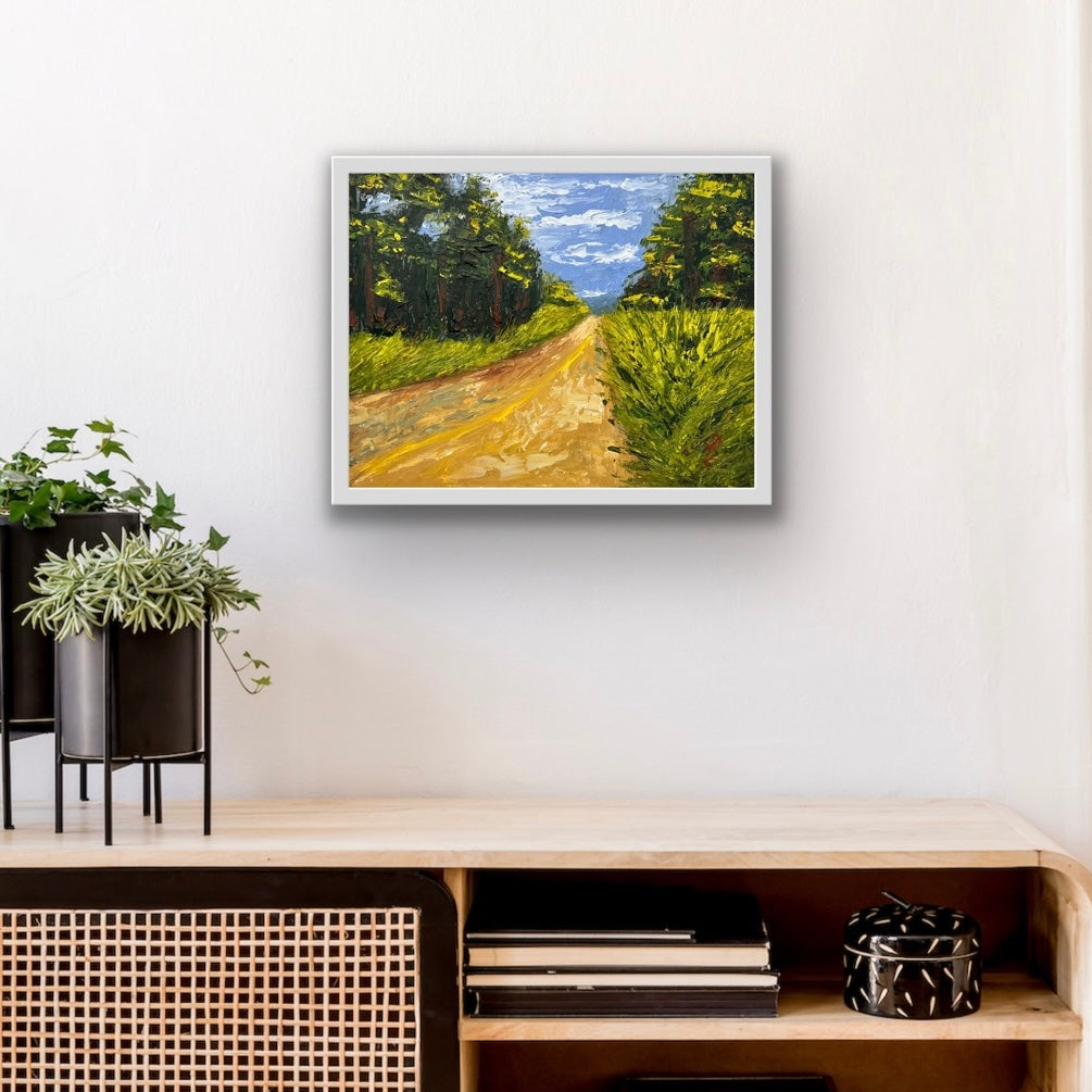 The Road to Somewhere Oil Painting