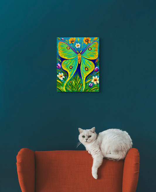 Luminous Luna Oil Painting
