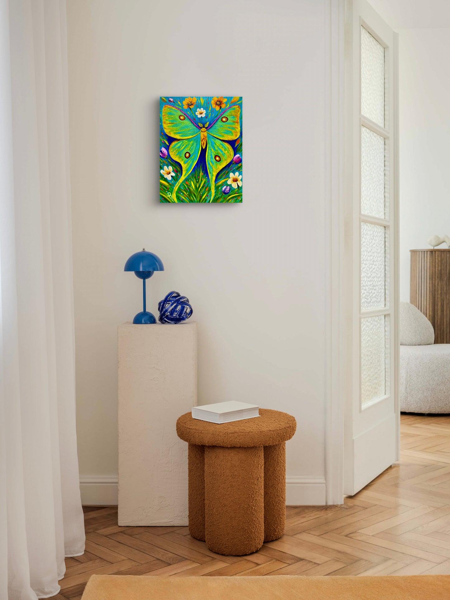 Luminous Luna Oil Painting
