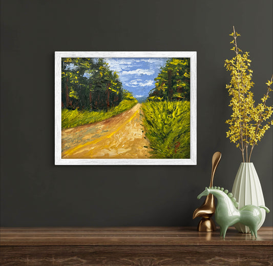 The Road to Somewhere Oil Painting
