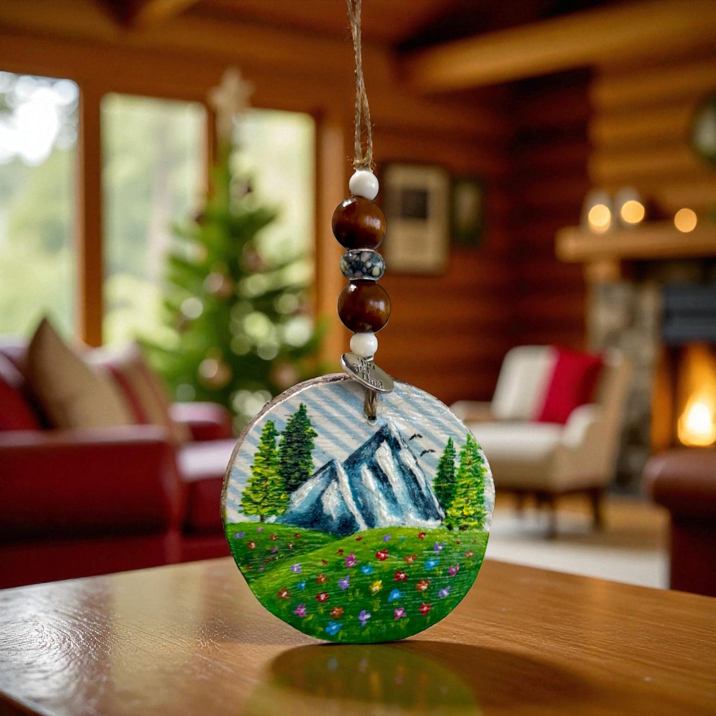 Hand Painted Wooden Ornaments
