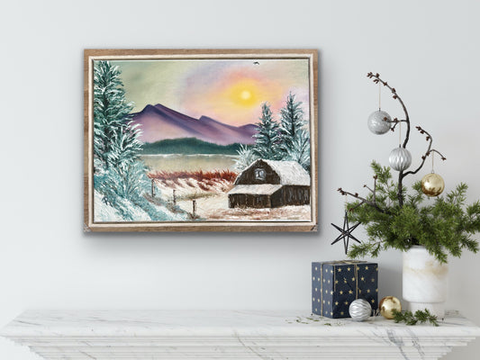 Whispers of Winter Oil Painting