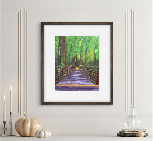 A Walk in the Park Art Print