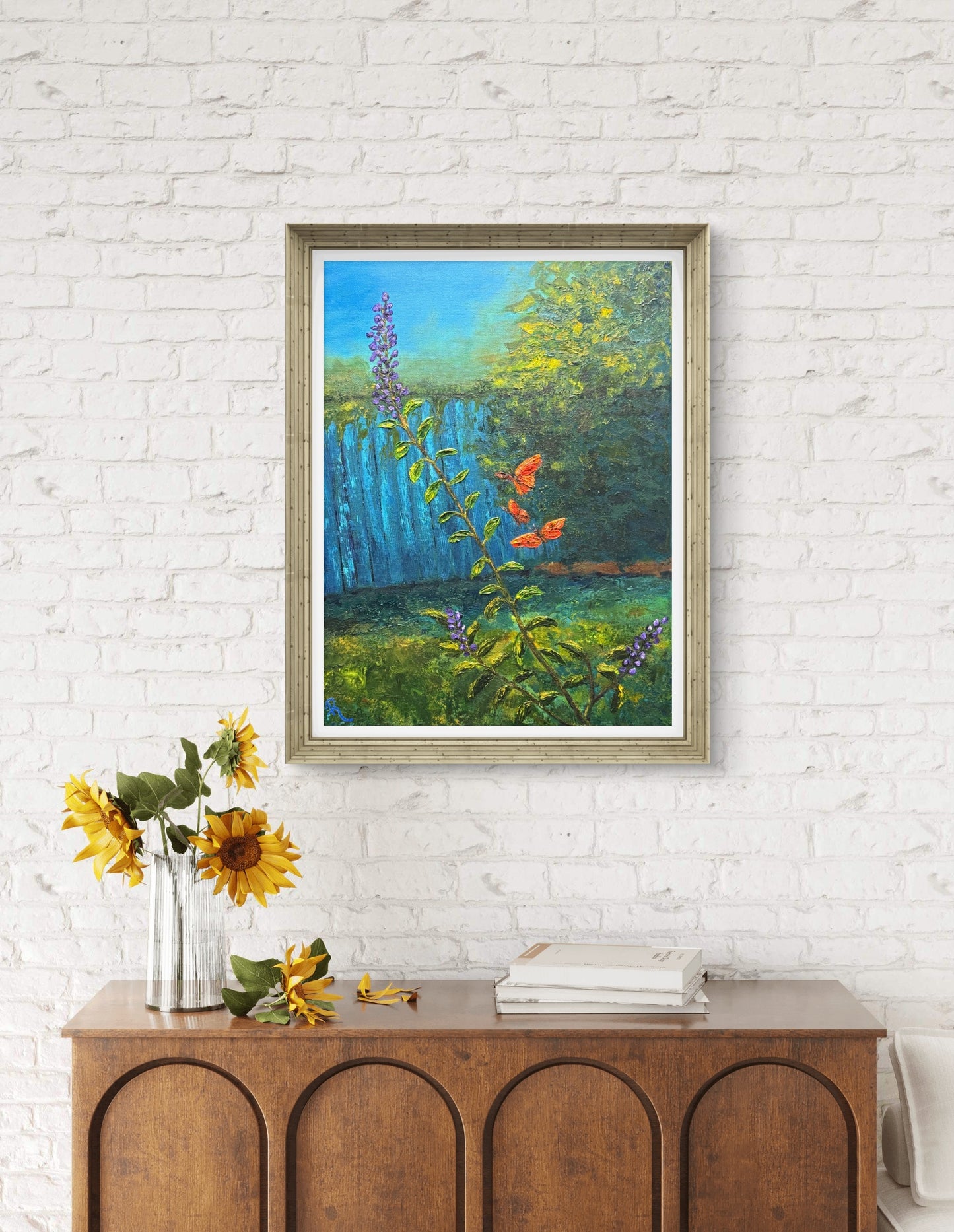 Flutterdance Acrylic Painting