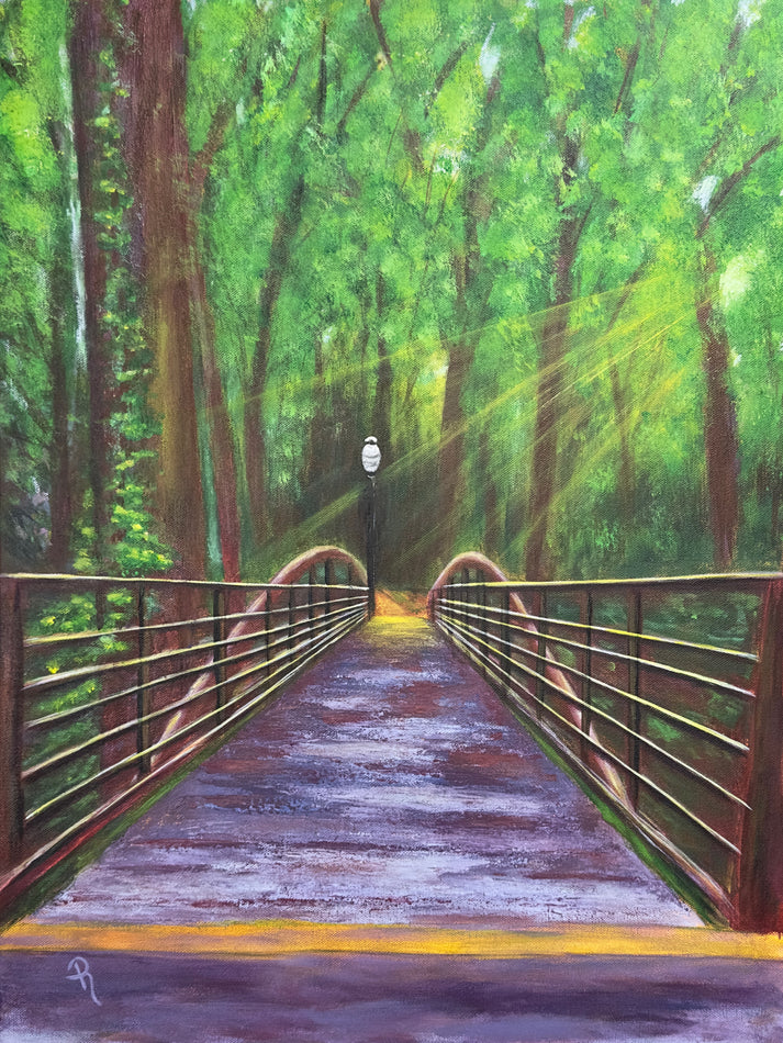 A Walk in the Park Art Print