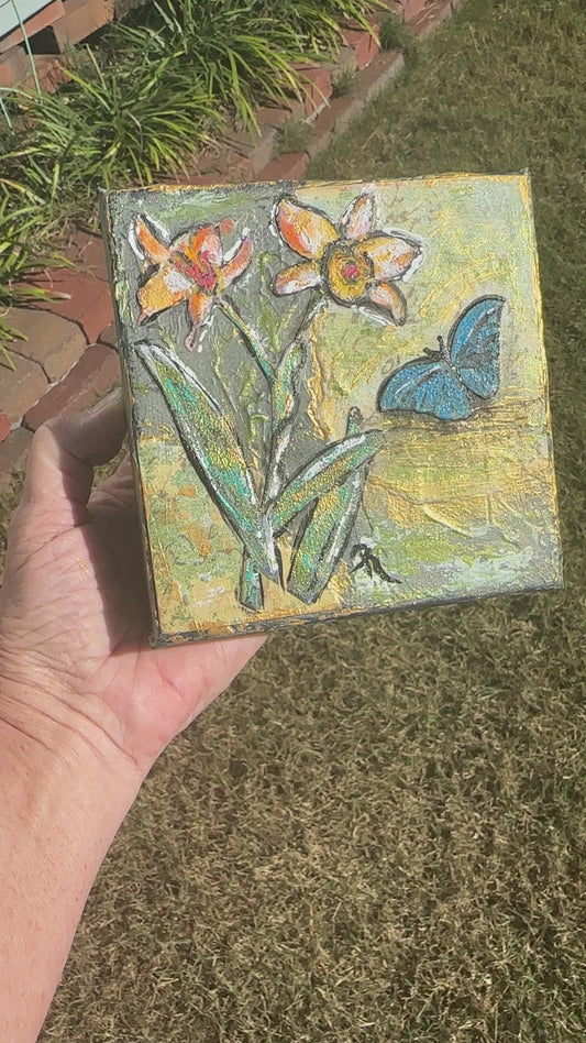 Endless Summer Mixed Media Painting