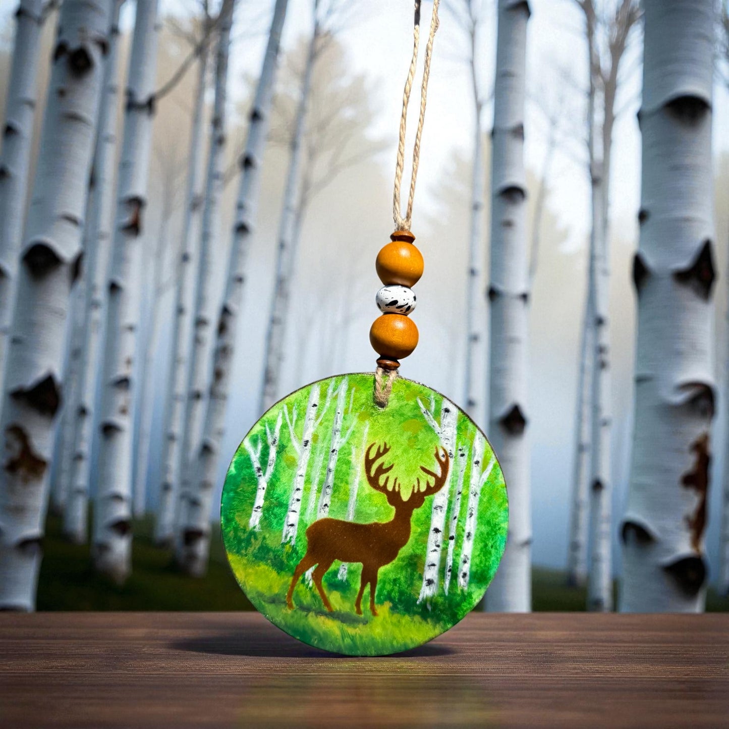 Hand Painted Wooden Ornaments