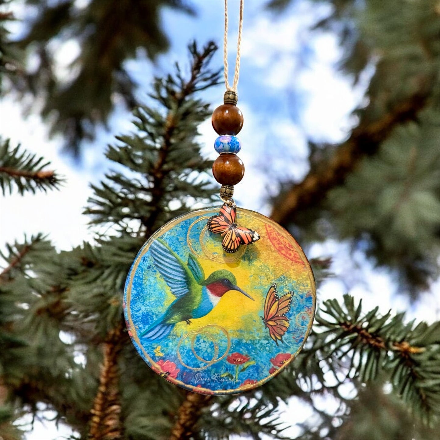 Hand Painted and Handcrafted Wooden Ornaments