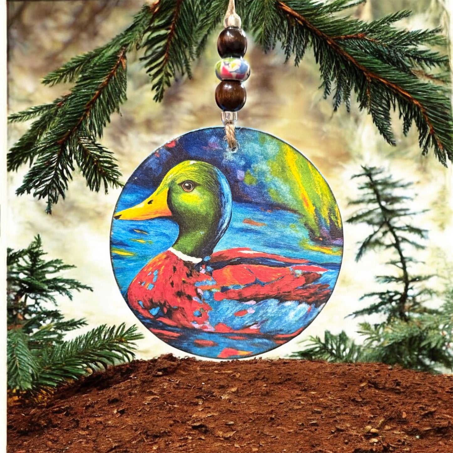 Hand Painted and Handcrafted Wooden Ornaments