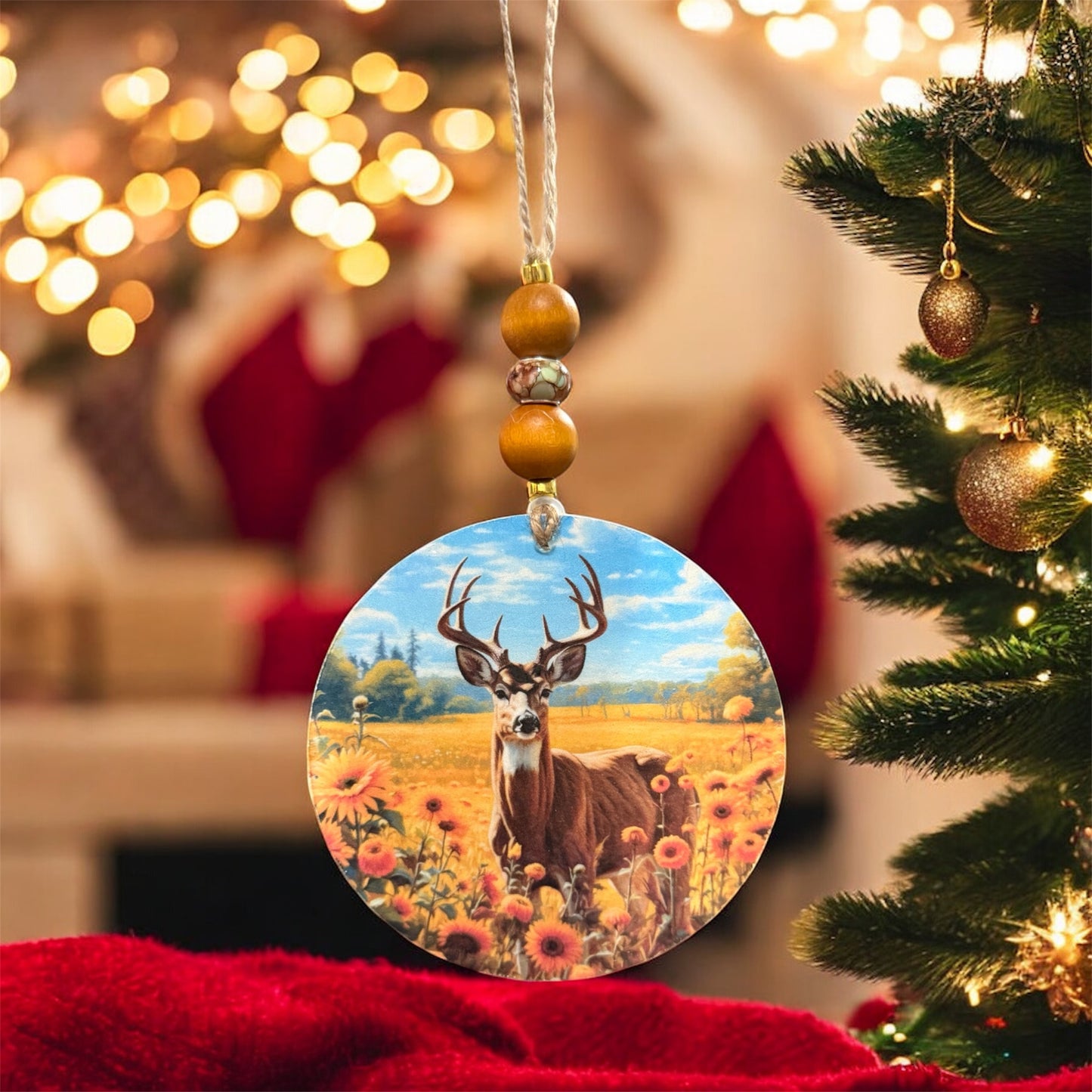 Hand Painted and Handcrafted Wooden Ornaments