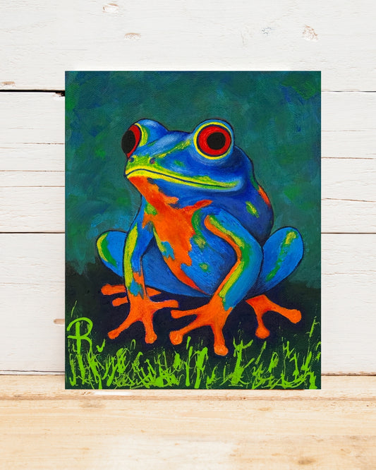 Jumpin' Jack Flash Acrylic Painting