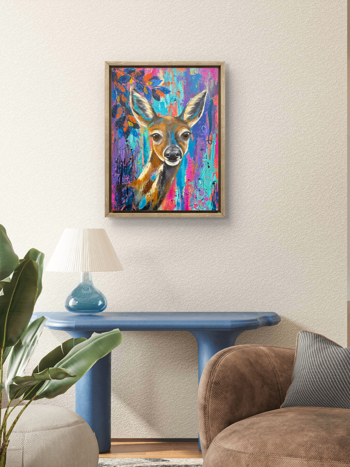 Between Wild and Wonder Acrylic Painting