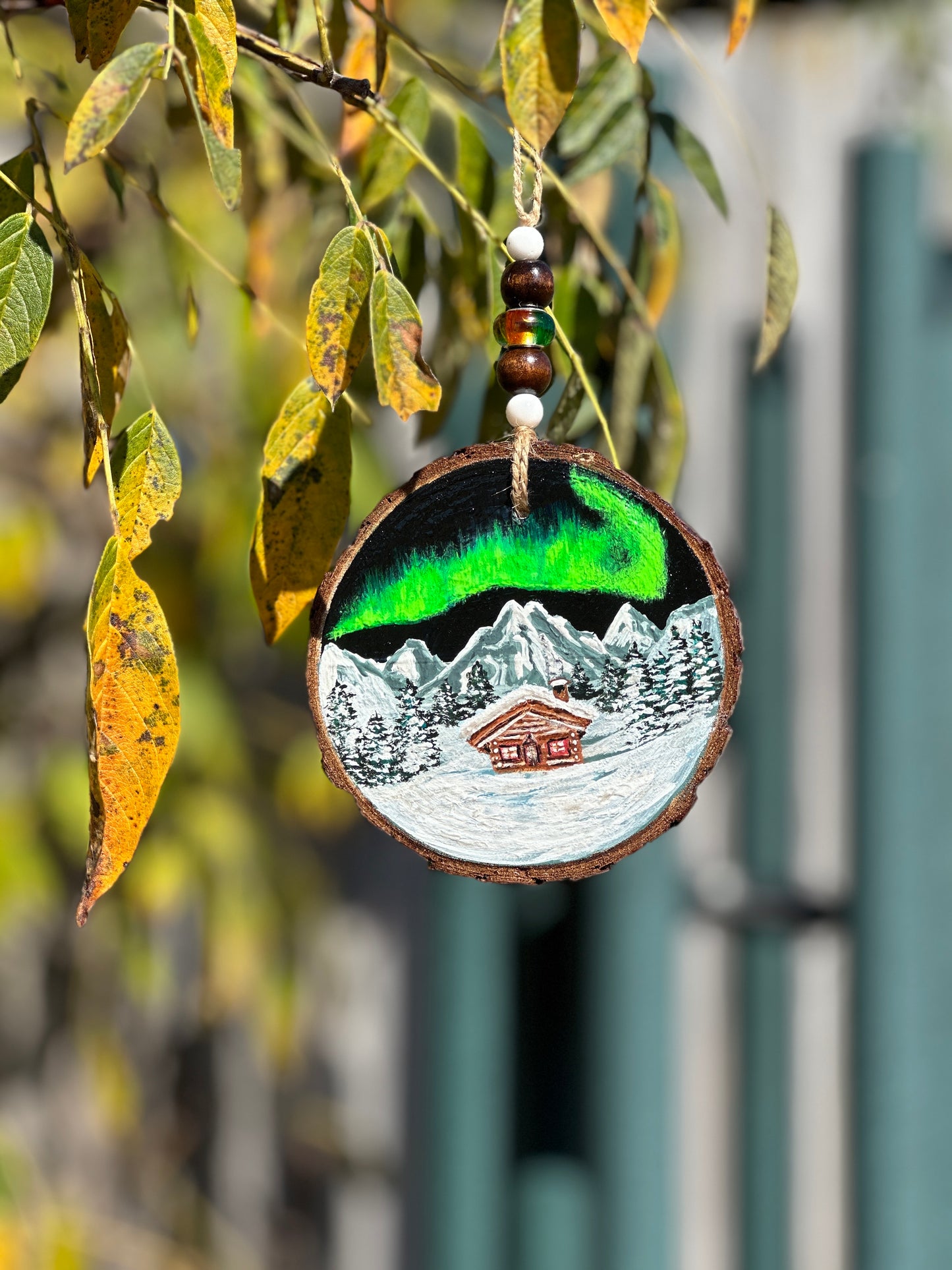 Hand Painted Wooden Ornaments