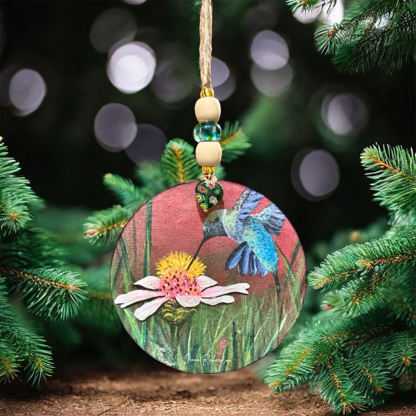 Hand Painted and Handcrafted Wooden Ornaments