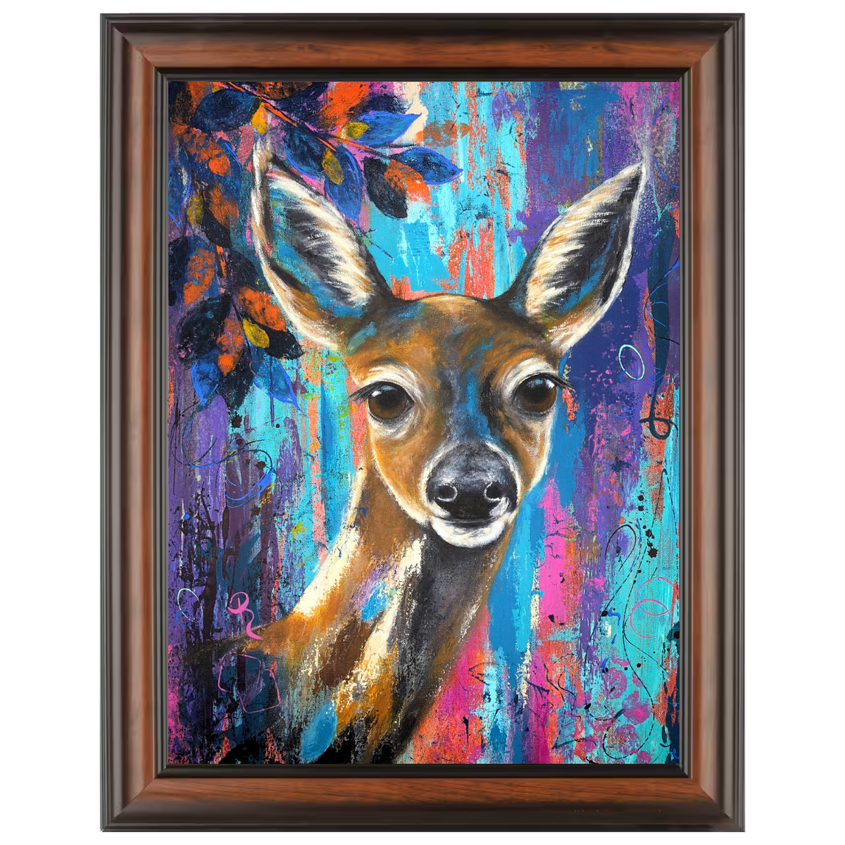 Between Wild and Wonder Acrylic Painting