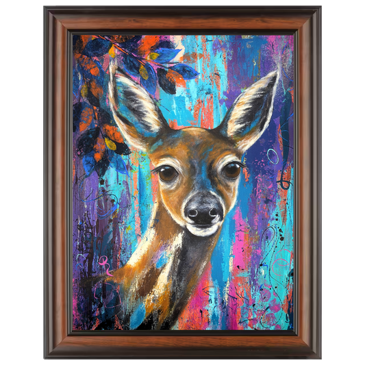 Between Wild and Wonder Acrylic Painting