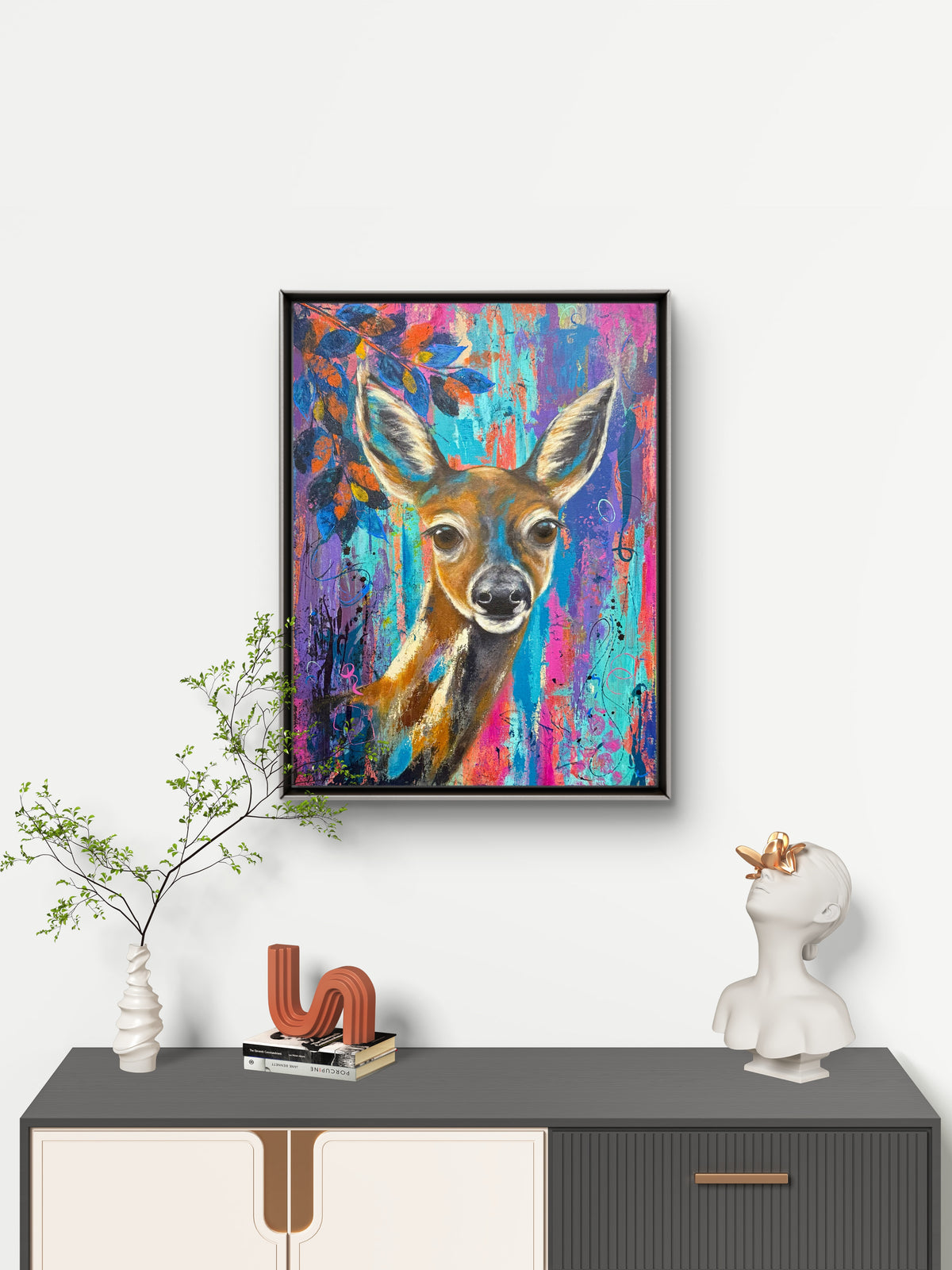 Between Wild and Wonder Acrylic Painting