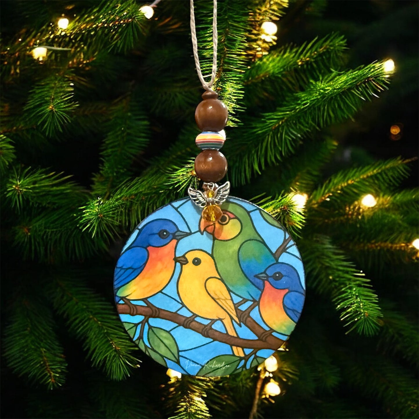 Hand Painted and Handcrafted Wooden Ornaments