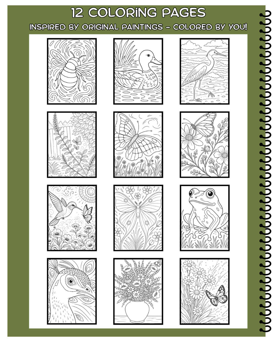 Color Me Inspired - Vol. 1 Artist Coloring Book