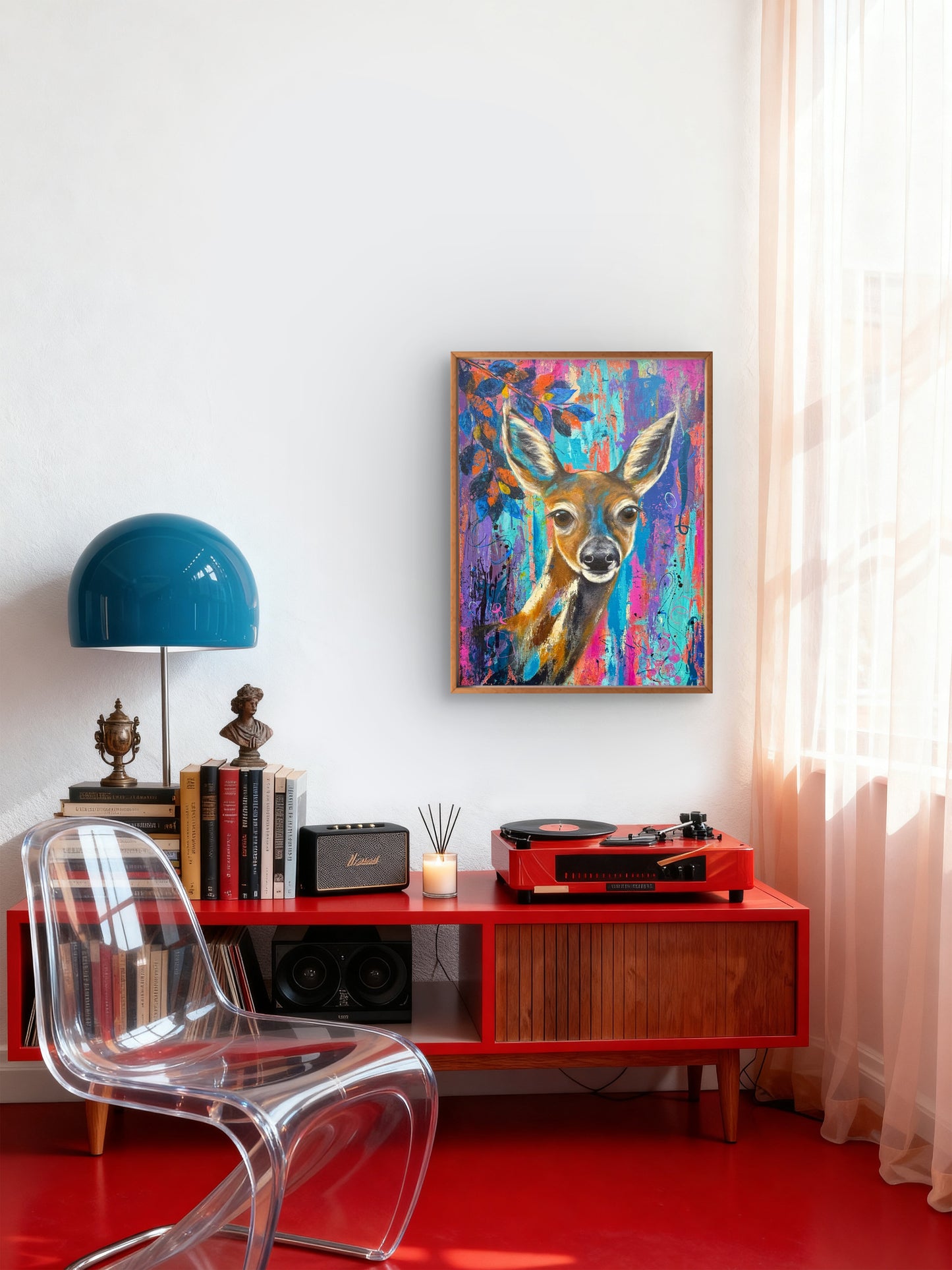 Between Wild and Wonder Acrylic Painting