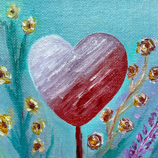 Love in Bloom Oil Painting