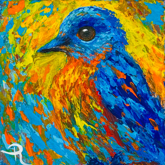 Tweet Heat Acrylic Painting