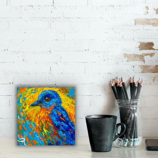 Tweet Heat Acrylic Painting