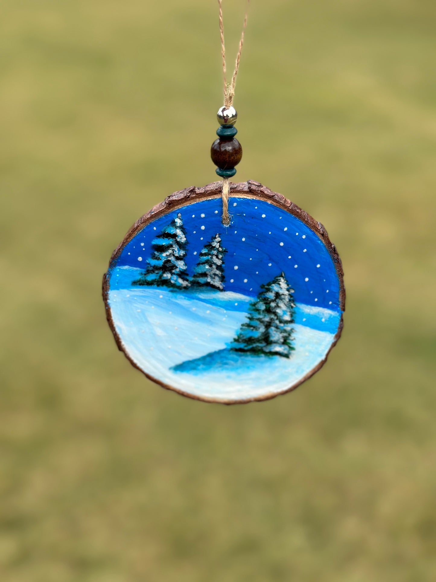 Hand Painted Wooden Ornaments