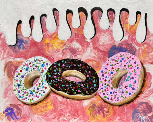 Sprinkle Delight Acrylic Painting