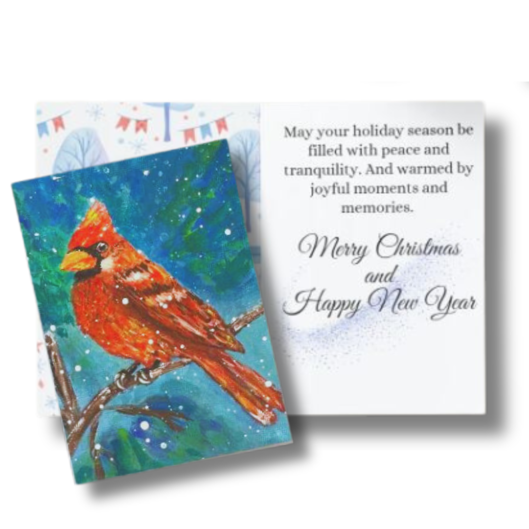 Fine Art Holiday Greeting Cards - Set of 5