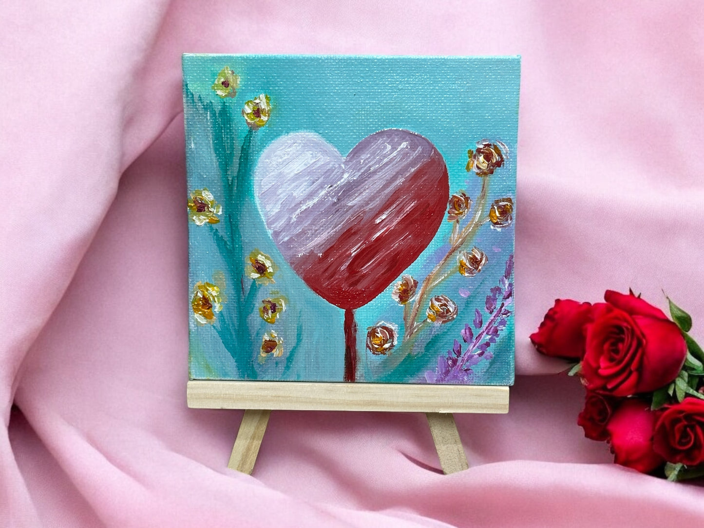 Love in Bloom Oil Painting