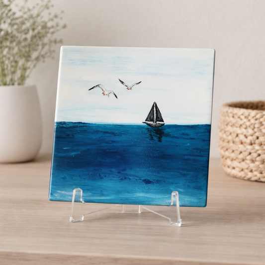Still Waters Ceramic Tile Art
