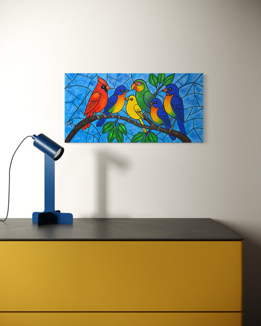 Stand By Me Acrylic Painting