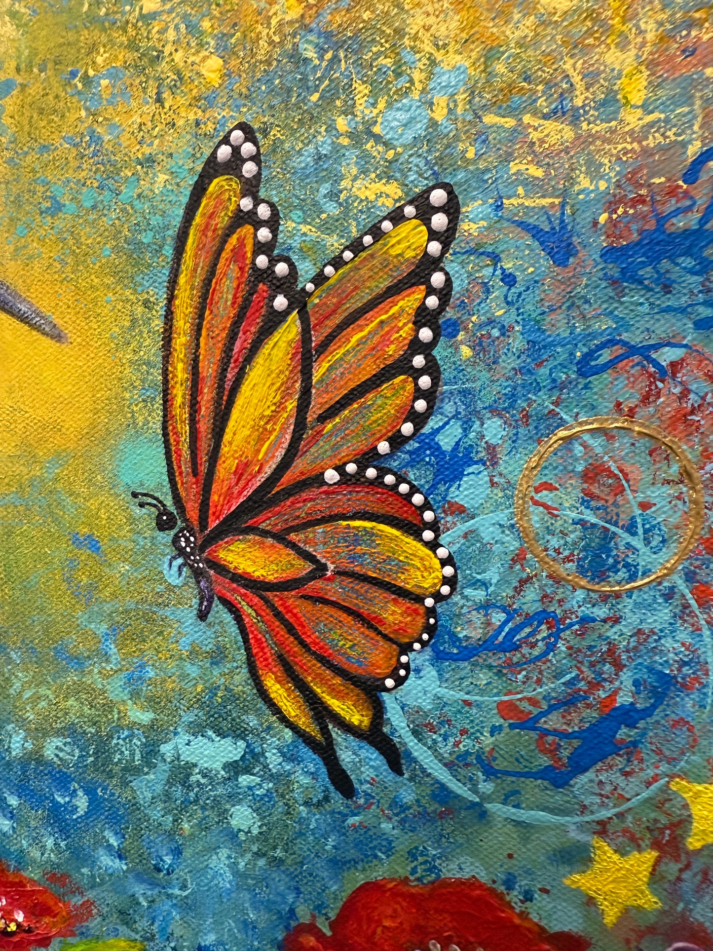 I See You Acrylic Painting