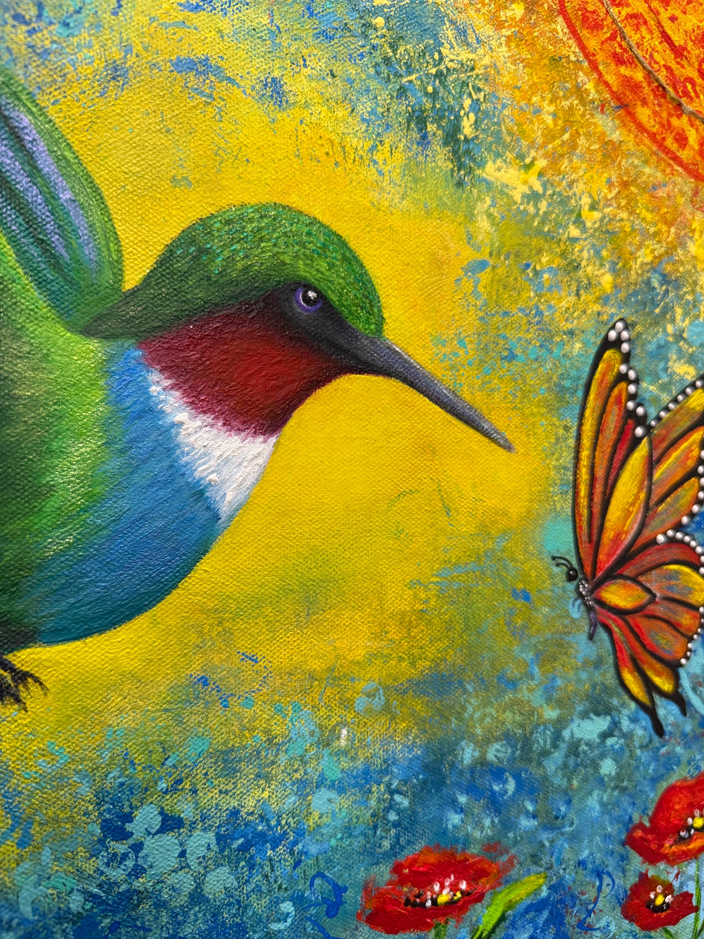 I See You Acrylic Painting