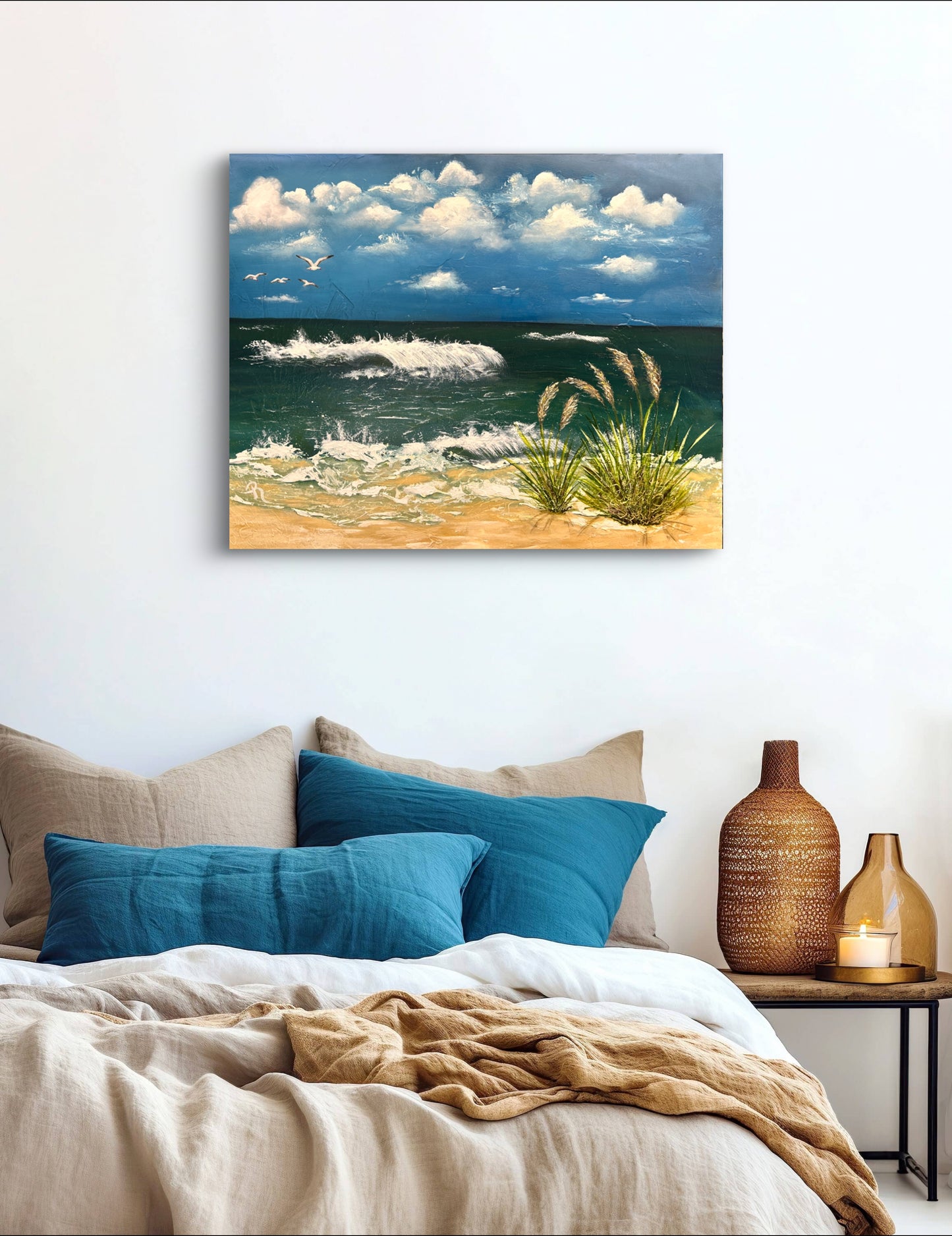 The Emerald Sea Oil Painting