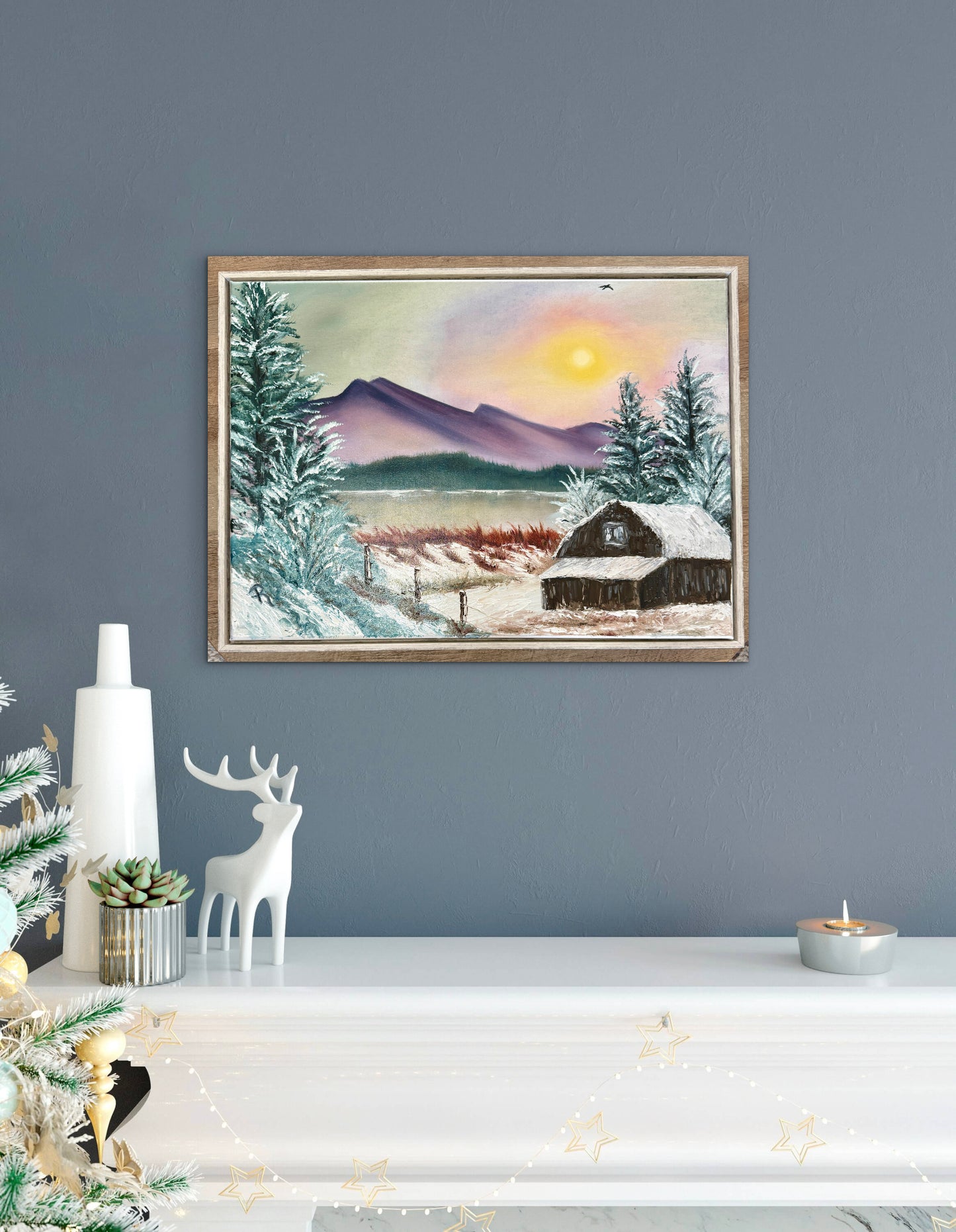 Whispers of Winter Oil Painting