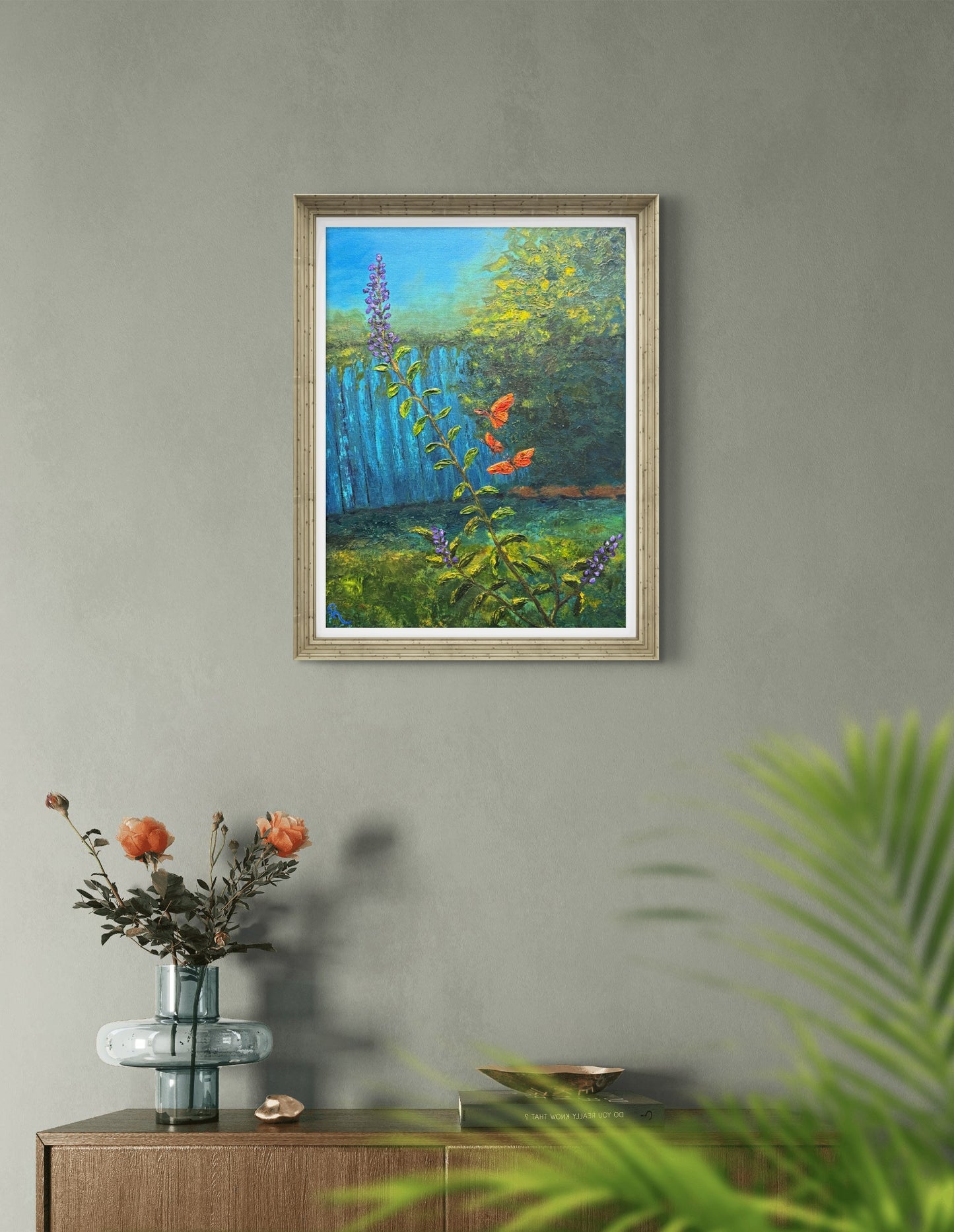 Flutterdance Acrylic Painting