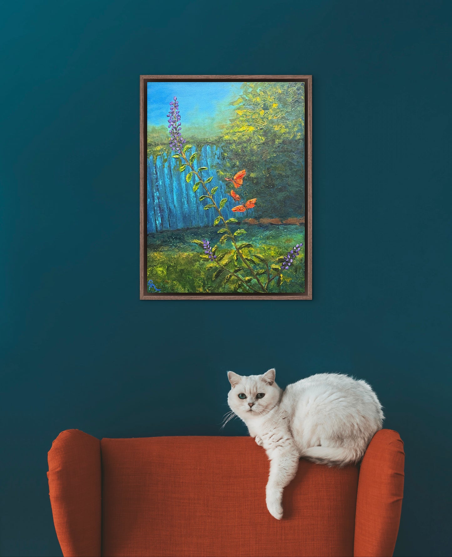 Flutterdance Acrylic Painting