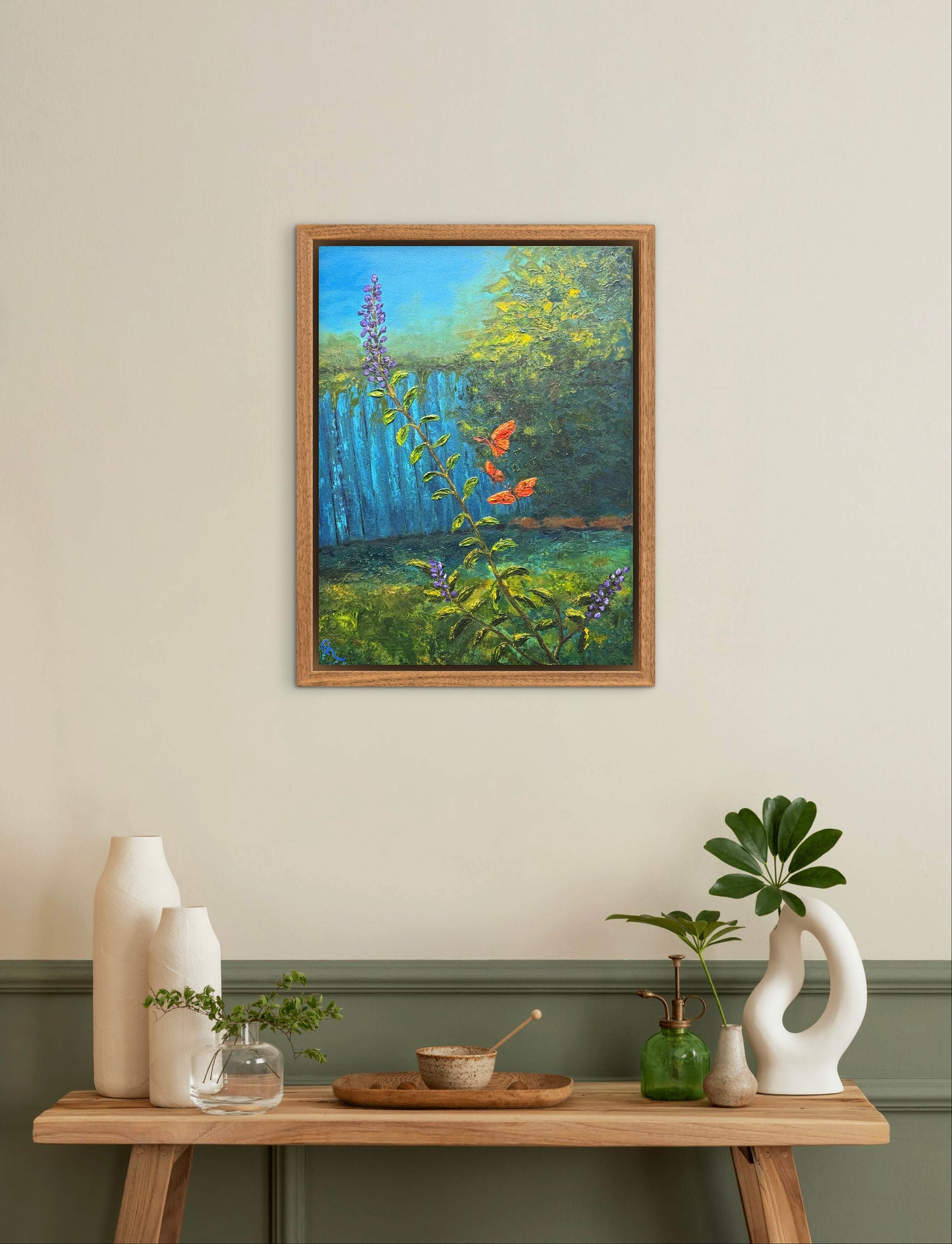 Flutterdance Acrylic Painting