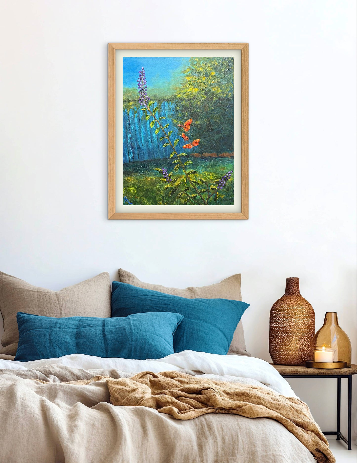 Flutterdance Acrylic Painting